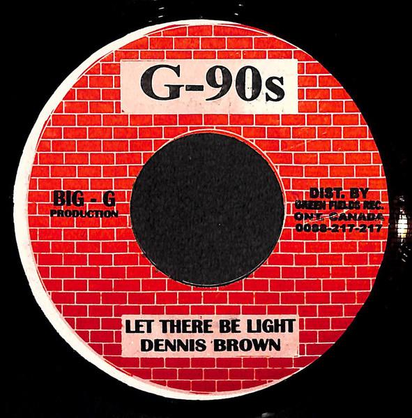 

7inch Record DENNIS BROWN - Let There Be Light NONE Big-G Productio Jamaica Reggae, Ska & Dub Used