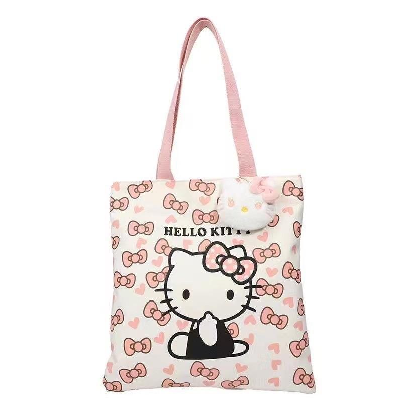 Canvas Tote Bag For Students With Large Capacity And Inner Card Pocket For Daily Use