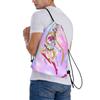Custom Sailors Anime Moons Drawstring Bags Women Men Lightweight Tsukino Usagi Sports Gym Storage Backpack