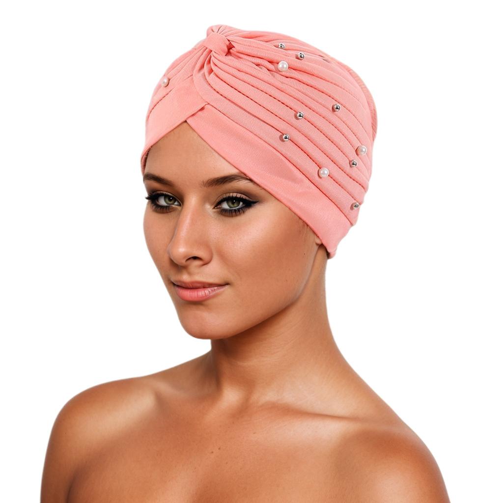 Ethnic Turban Hat Baotou Hat Moon Melon Hat Sleep Cap Chemo Hat Indian Hat