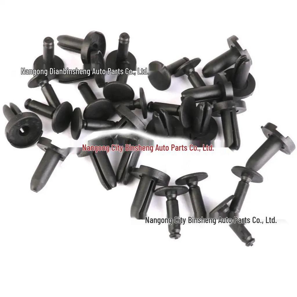 90467-07188: Compatible with Chrysler and Ford rear bumper fender push-in clips.