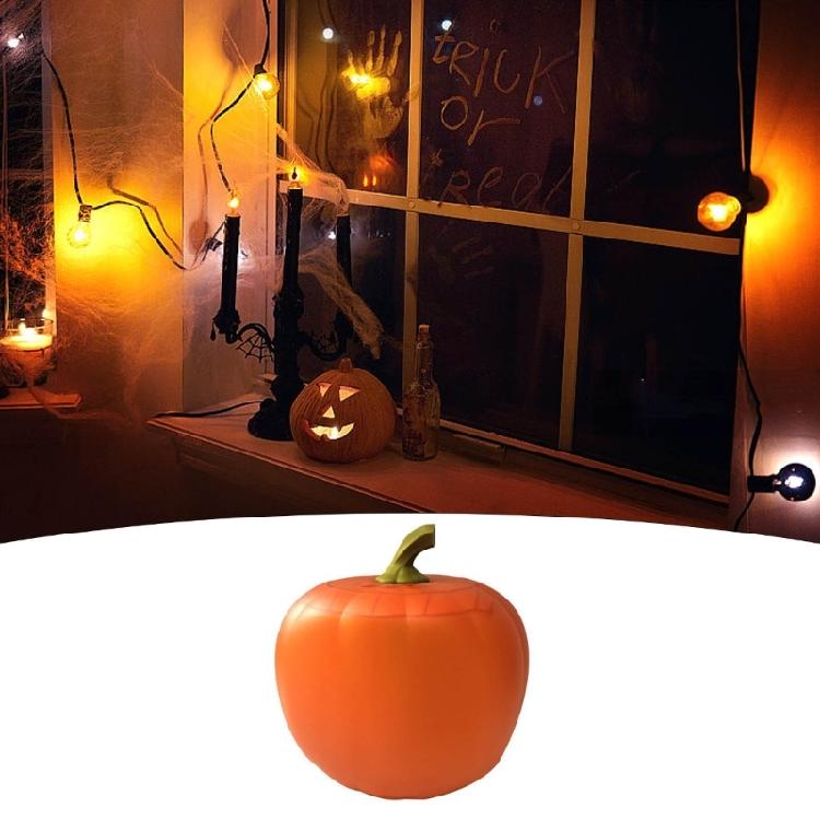 Halloween Voice Activated Pumpkin Light With USB Power Option And Scene