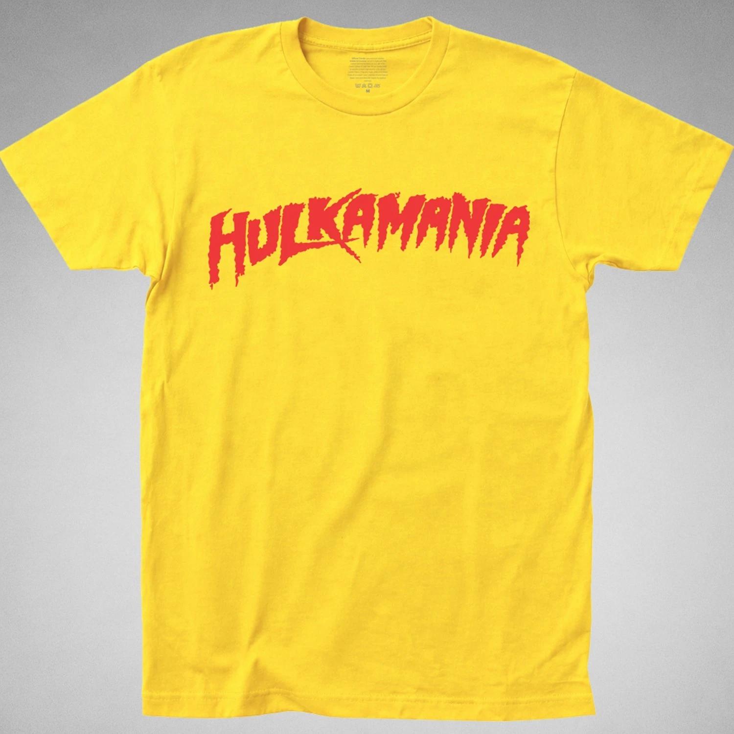 HULKAMANIA T-SHIRT tee hogan 80 s retro wwf tee Wrestling nwo brother 90s macho XXXL