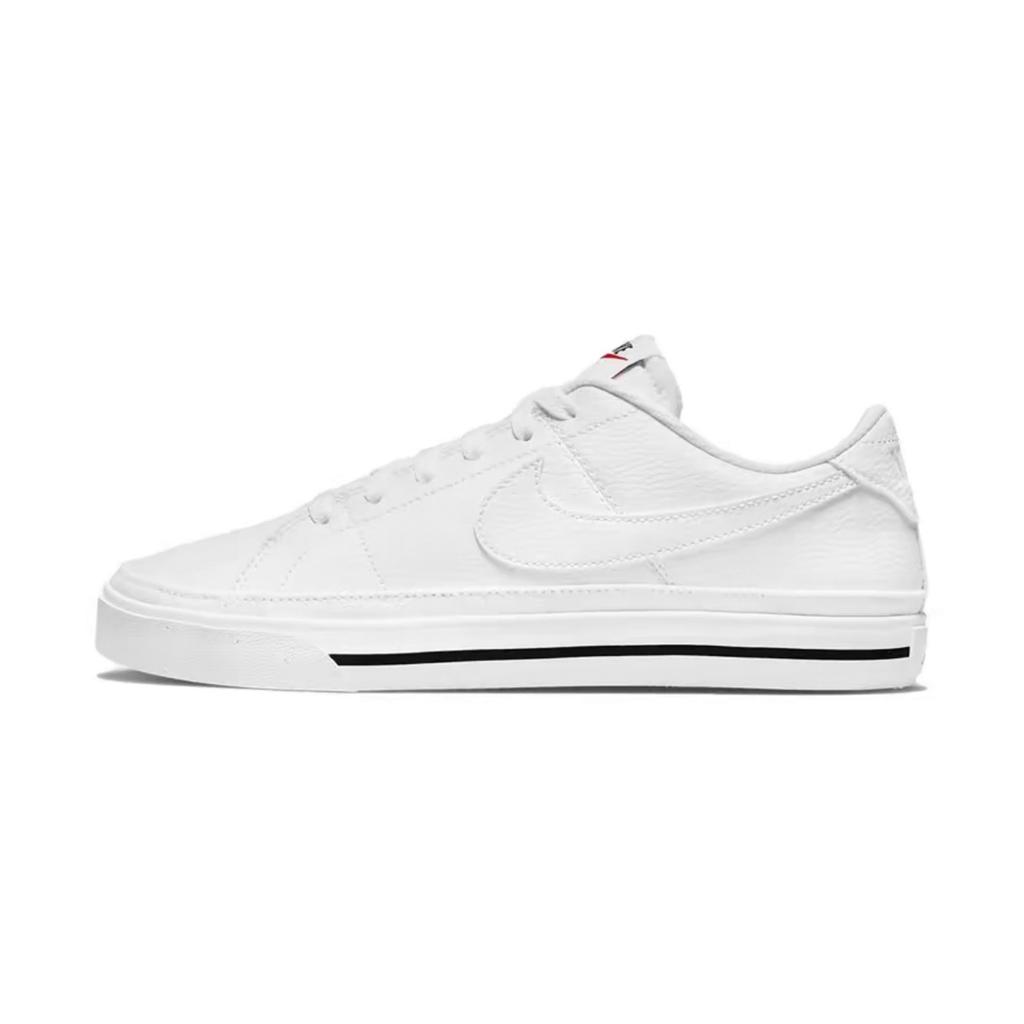 Nike Court Legacy Casual Wear resistant, Lightweight, Breathable, And Non slip. Low top Skateboard Shoes Unisex Blue DH3161-101(Team1555-)