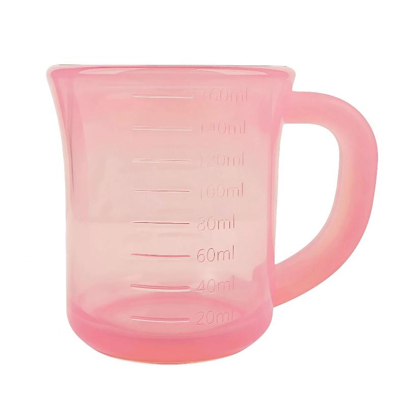 Silicone Graduated Cup, Silicone Water Cup And Measuring Cup, Anti-Drop Water Cup, Outdoor Water Cup, Visible Dual-Scale Liquid