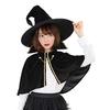 Clearstone Cosplay Halloween Wonder Witch Mantle Set Womens Black