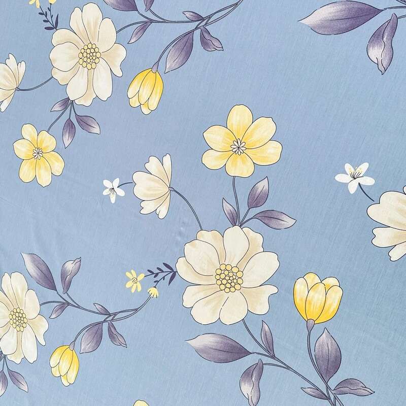 100% Cotton 1PC Floral Pillow Cover, Bedding Pillowcase Bedroom Home Décor Cushion Cover, Custom Sizes Bed Pillow Cover 51x76cm