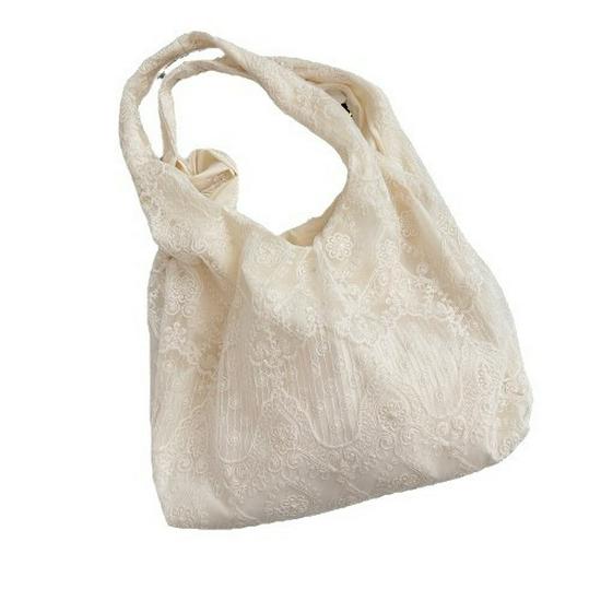 Τσάντα Ώμου Απαλής Δαντέλας Κορεατικού Στυλ για Φοιτήτριες – Ευέλικτο Γιλέκο Τσάντα για Σχολείο & Ψώνια