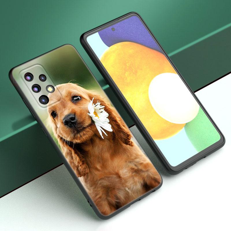 

Милый чехол для телефона с щенком для Samsung A13 A22 A24 A32 4G A23 A25 A34 A35 A52S A53 A54 A55 A73 5G A12 A14 A15 A31 A33 A50 A51 A72 Samsung A50