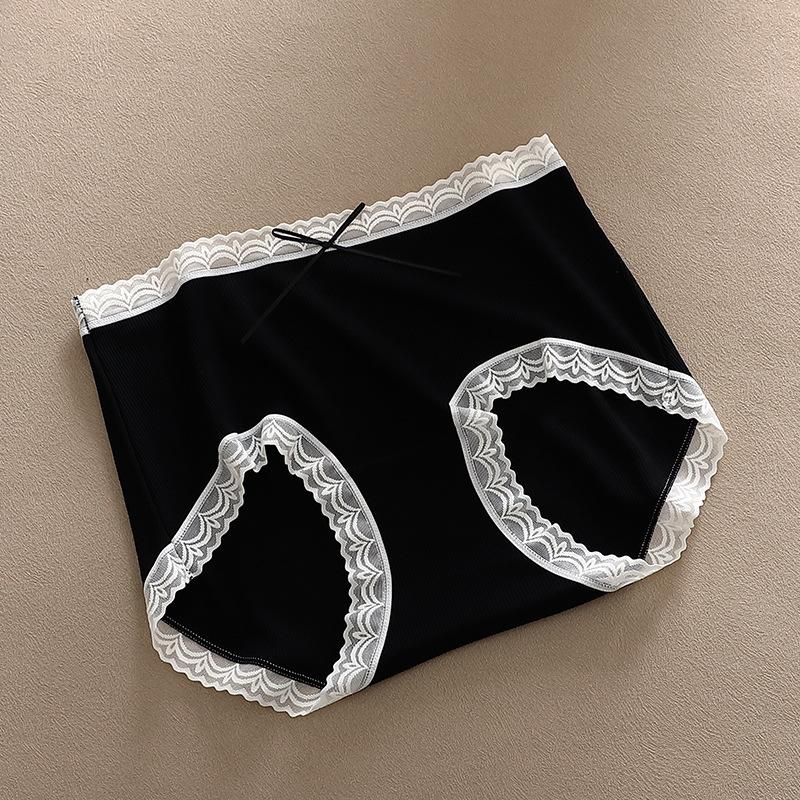 Small and Fresh Color Scheme Pure Desire Lace Panties Breathable One Size Fits All Triangle Women’s Panties