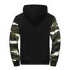 Men's  And Winter New Fashion Contrast Color Loose Casual Plush Jacket