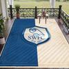 Soft Floor Carpet Sheffield Wednesday Pattern Area Rug Decorative Mat For Home Room Decoration