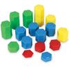 Learning Resources Math Educational Materials Hexagonal Weight Set, 54 Pieces, LER4292, Authentic