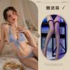 New sexy three-point erotic underwear free bikini open crotch temptation large size women's suit