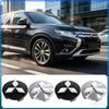4 szt. Osłona Piasty Koła Samochodu 3D Metalowa Nakładka Środkowa Felgi Wodoodporna Do Mitsubishi Lancer Lancer ASX Outlander 2 3 Pajero Mirage exzos Pajero 4
