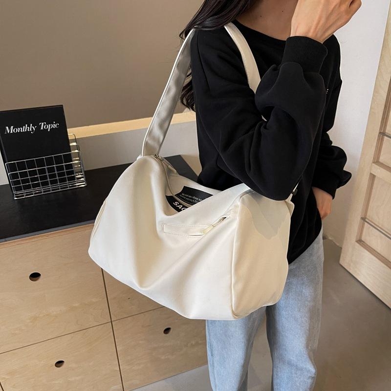 High-value casual large-capacity gym bag, Korean version of wet and dry separation travel bag, one-shoulder crossbody sports bag, yoga bag