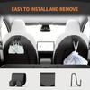 Seat Hanger Headrest Hanger Mount Holder Grocery Bag Umbrella Hook Headrest Bag Organizer Hanger Holder For Tesla Model 3 Y