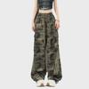 Women's Striped Camouflage Overalls - Casual, Slim, Wide-Leg Pants for Spring & Autumn 2024 Trend