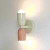 Nordische Wandleuchte mit PVC-Schirm und LED-Licht für Schlafzimmer- und Wohnzimmerdekoration