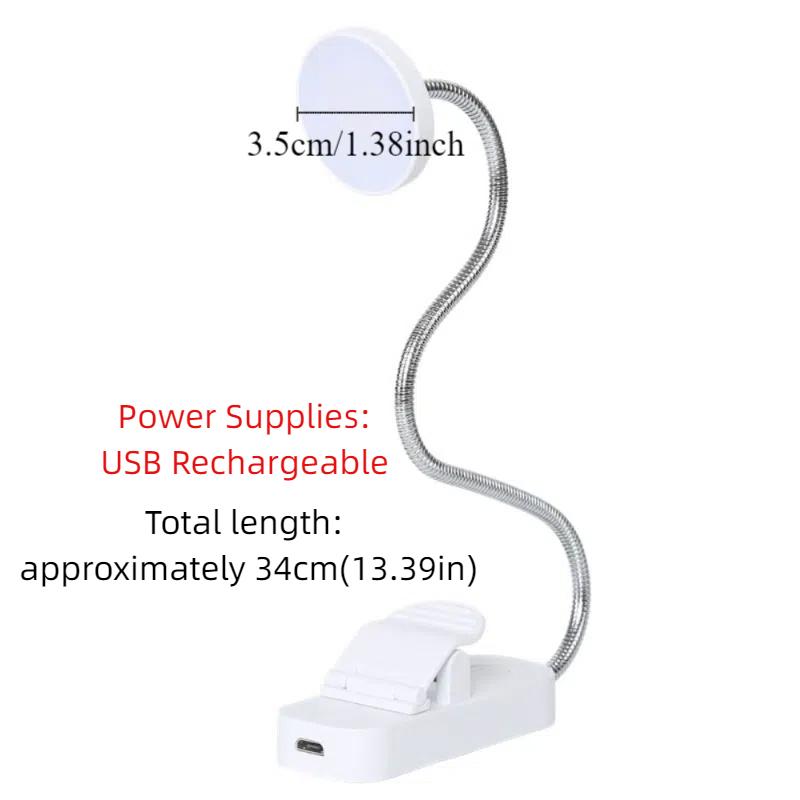 Waterproof Mini Clip-on Aquarium Lamp Adjustable Plants Grow Lamp  Home Decorations