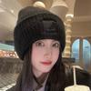 Keep Warm In Autumn and Winter, Thicken Ear Protectors, Large Head Circumference, Versatile Face, Small Pile of Hat Women