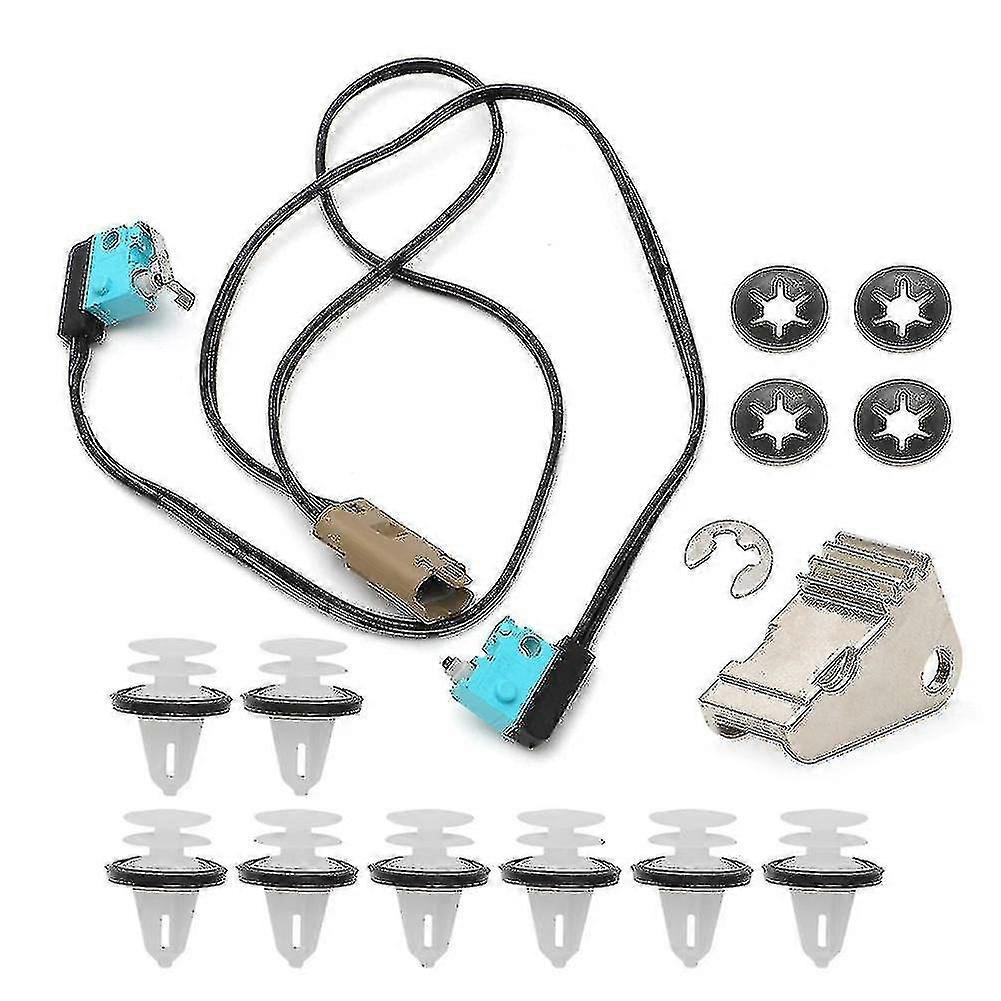 Door Handle Repair Kit For Tesla Model S Microswitch Harness 1016009-00-c Handle Paddle 1042845-00-b With Door Panel Clips