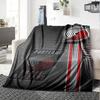 Portland Trailblazers Print Flannel Blanket High Quality Warm Comfortable Cover for All Seasons Perfect for Gifts Home Decor