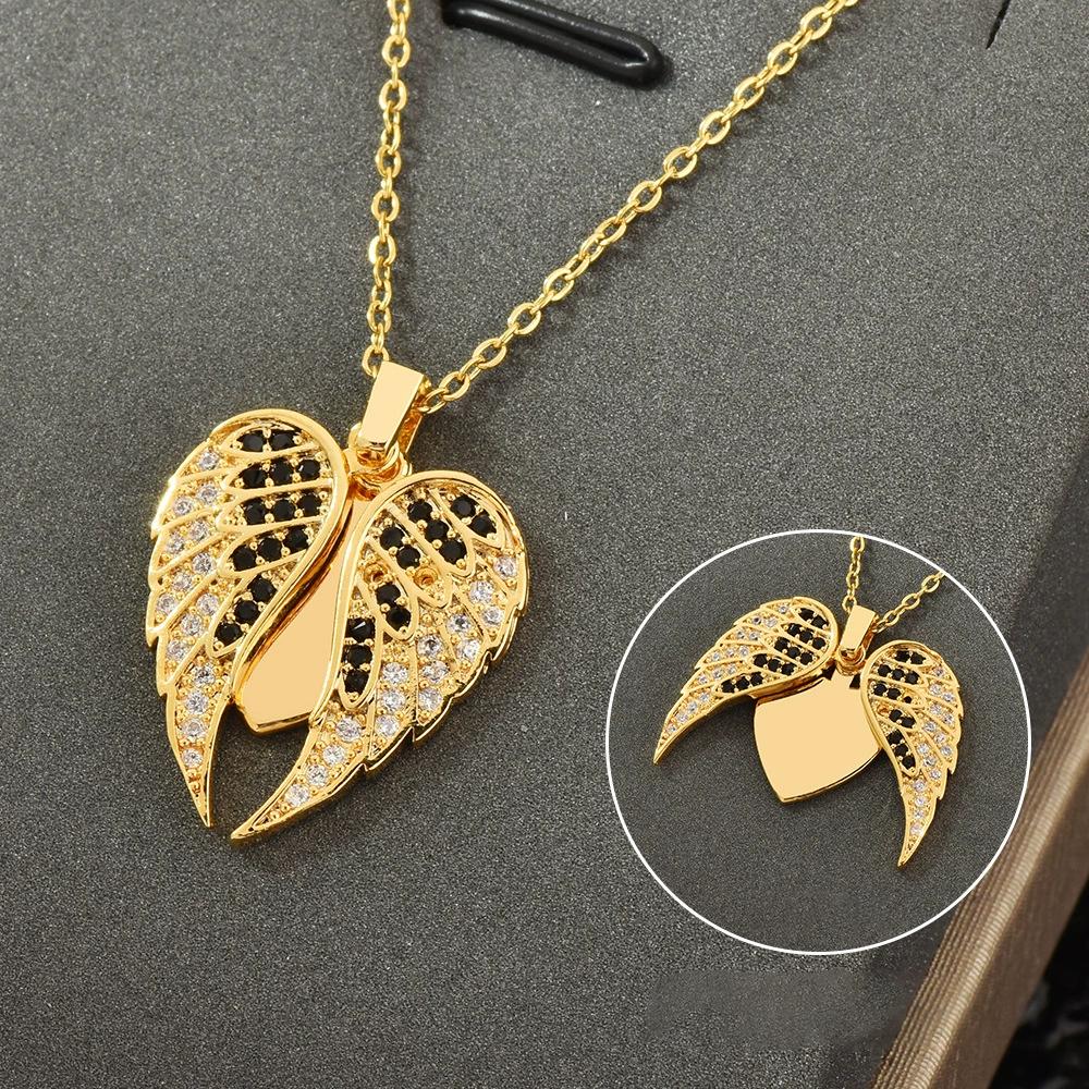 Atoztide Gravur Name Herz Halskette Personalisiert Versteckte Botschaft Edelstahl Schmuck Anhänger für Frauen Kette Geburtstagsgeschenk