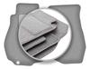Gray Car Mats For: Nissan 350Z Coupe (2003-2009)