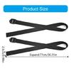 1 Pair Replacement Rowing Equipment Foot Straps For Rowing Machines Adjustable Support Straps Light Weight Safely Fit