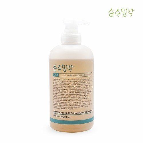 sunsumilchag Refreshing All-in-One Shampoo & Body Wash 600ml_688490