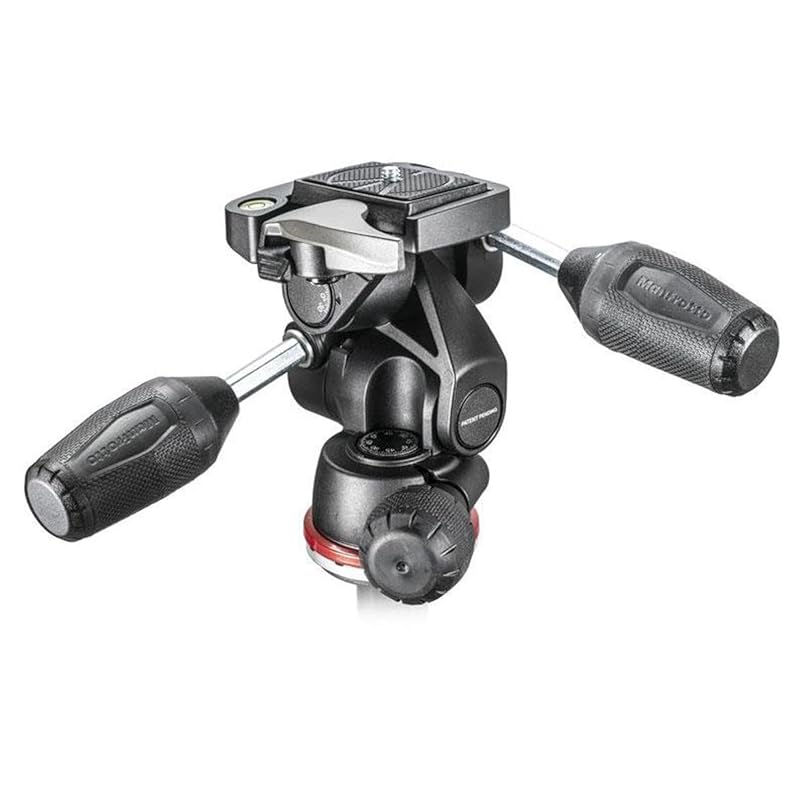Manfrotto MH804 3-Way Pan/Tilt Head with 200LT-PL Quick Release Plate