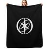 Katseye Logo Throw Blanket Wrinkle Resistant Lightweight Blanket
