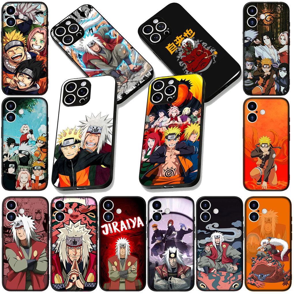 Soft Cover for Xiaomi Redmi Note 12 11 10 Pro 10A 10C 12C 14C A4 Note12 5G Casing Phone Case Jiraiya Narutos