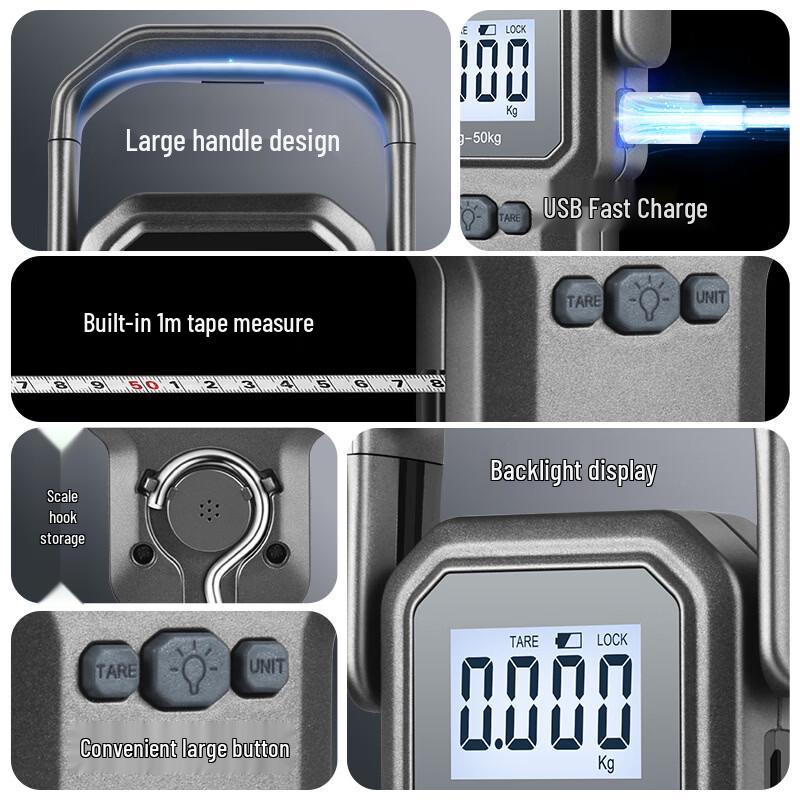 TIANSHENG Portable Digital Handheld Scale