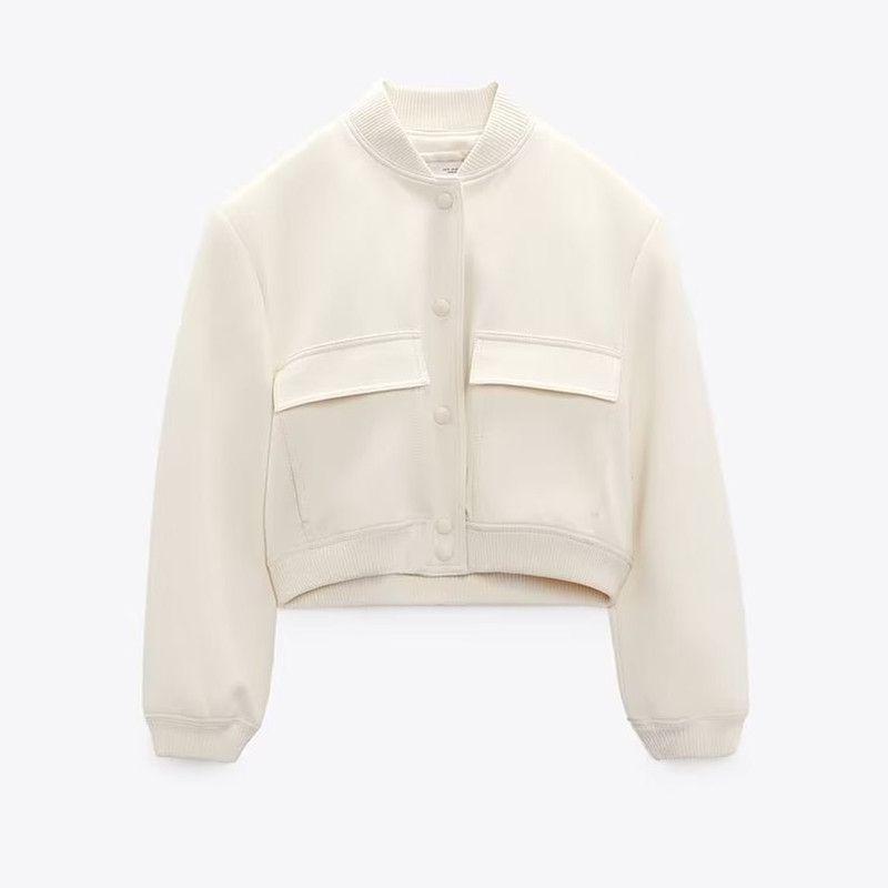 Za Fall New Arrival Large Loose Pockets Pilot Jacket Outwear 2921310 2945187 7712187