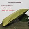A1R Tunnel Water-Resistant Warm Sleeping Bag - Lightweight, Black, Capsule Design with Protective Cover, Dirt-Resistant, Inflatable.