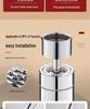 Universal Anti-Splash Kitchen Faucet Extender with Rotating Shower Head