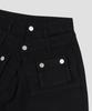 Beodeonteu Garment Dyed Multi-Pocket Layered Pants [Black]
