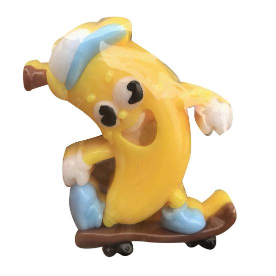 

Cartoon Fruit Squeeze Toy Anxiety Relief Sunglasses Durian Skateboard Banana Guitar Eggplant Grape Sensory Fidget Toy Party Banana