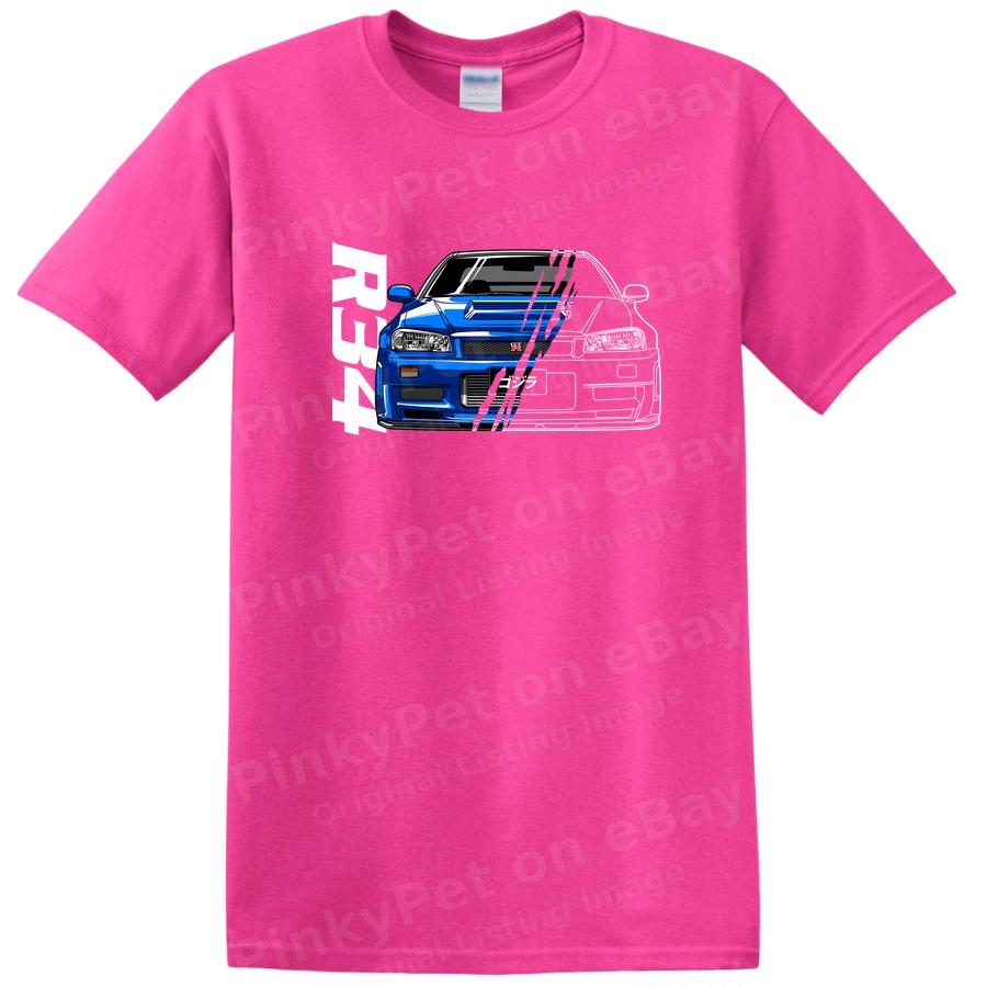 Blue Sports Car Graphic T Shirt Cool Automotive Art Tee for Car Enthusiasts