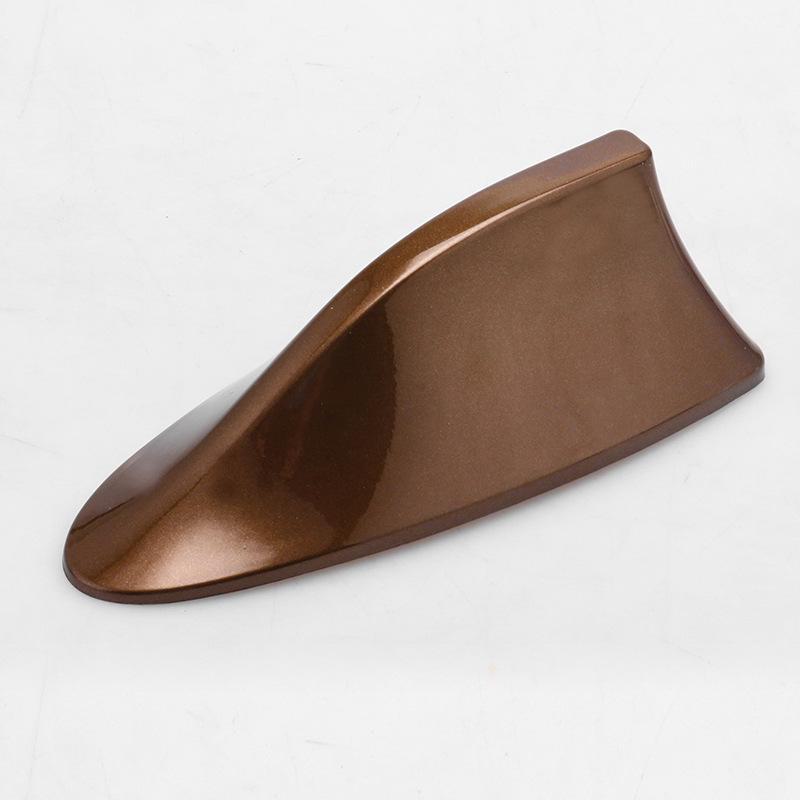 

Универсальная автомобильная антенна Shark Fin с улучшенным приемом сигнала и украшением крыши Radio Antenna коричневый