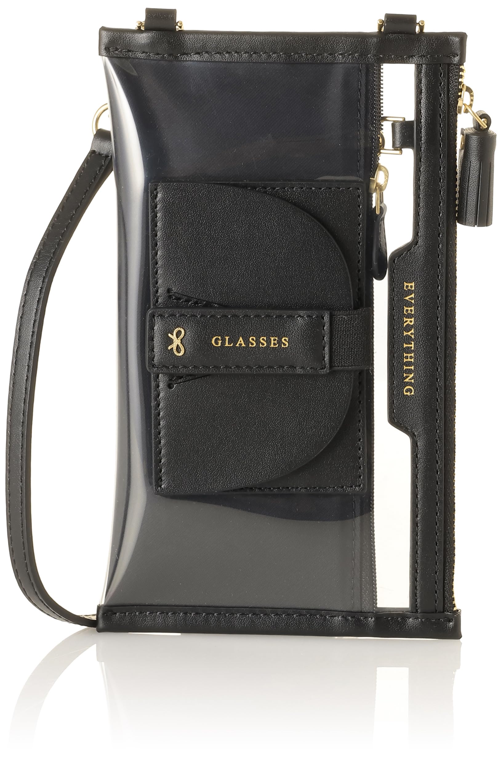 

Shoulder bag 155526 [Anya Hindmarch] Women s CLEAR/BLACK [item]