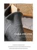 2025 Puyuan Women's Casual Cable Knit Stand Collar Zipper Sweater - 100% Wool, Autumn/Winter Collection.