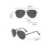 Classic Pilot Photochromic Sunglasses Men Safety Driving Sun Glasses Women Anti-Glare Change Color Day And Night Eyewear