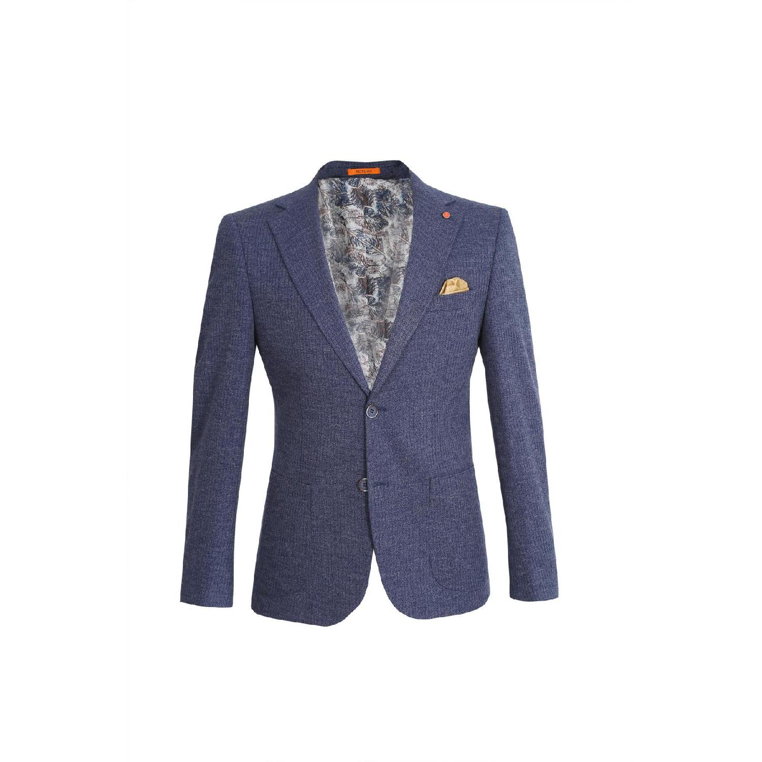 

Куртка Slim Fit Blazer Single 7147-1 R5 Темно-синий 46