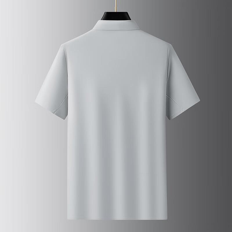 Men's Plus Size Lightweight Quick-Dry Polo Shirt