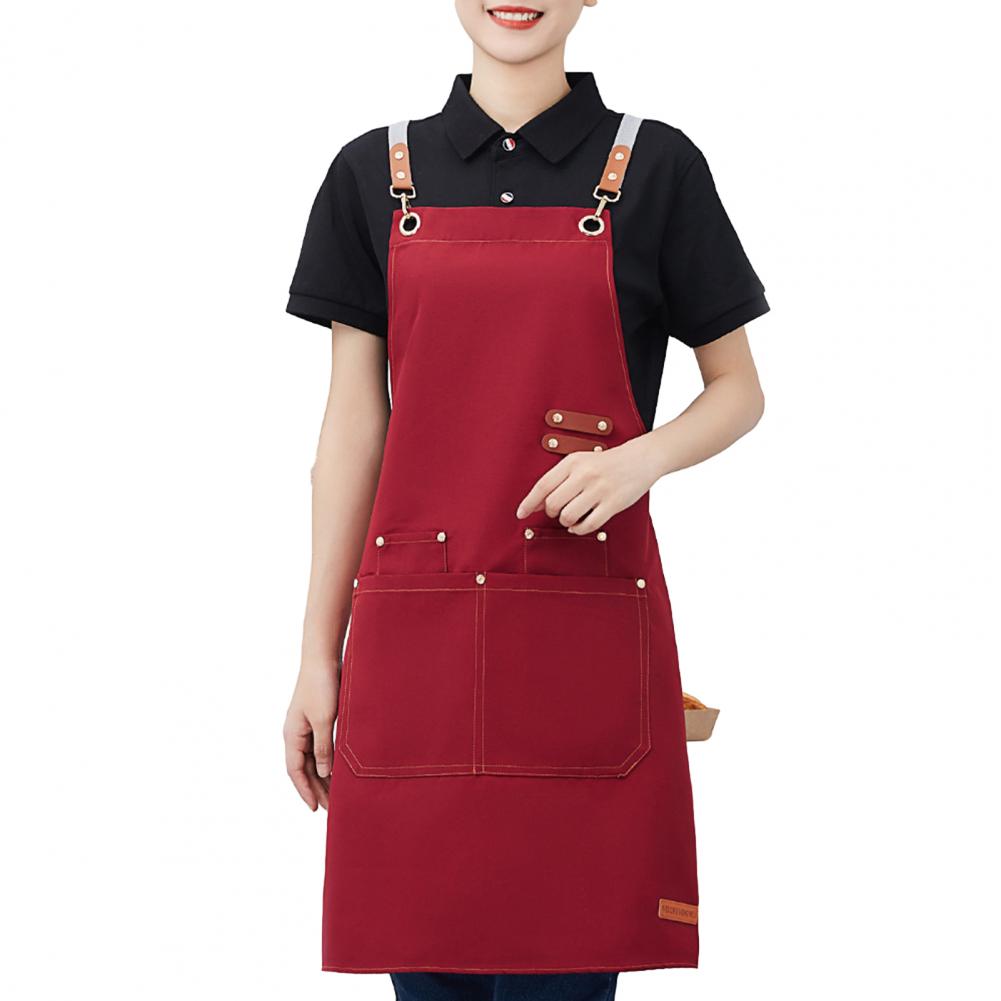Tablier épais et imperméable pour homme et femme, anti-graisse, anti-taches, pour chef, café, restaurant, serveur, barbecue, cuisine