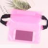 Portable Water-Sprinkling Festival Waist Bag Fashion Phone Case Phone Waterproof Bag  Underwater