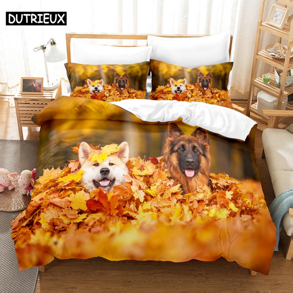 

Kawai Kids Bedspread Cover Collection Double Size Bed 200x200 Queen Size Size Single Size Bedding Sets Dogs King Dimension Full Twin Size EU single(135x200cm)&Duvet Cover